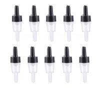 10pcs Pompa di ossigeno Valvola di arresto Connettore Acquario Forniture per tubi della pompa dell'aria di controllo del serbatoio del serbatoio di pesce