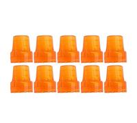 10Pcs Punta della stampella, 19mm Piedi della stampella Cap Upgrade Accessori in gomma per uso gravoso Sostituzione della canna di gomma Punte della stampella in gomma per uso gravoso Sostituzione del