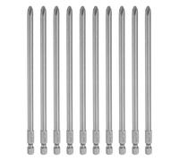 10pcs punte trapano magnetiche PH2 6.0 Phillips 1/4\" esagonali per avvitatore