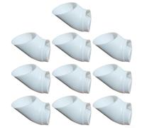 10pcs PVC Piantare Coppe per la coltivazione senza suolo in piccoli spazi urbani