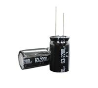 (10pcs)PX 63v2200u aluminum electrolytic capacitor 18 * 31.5mm capacitores 63v capacitors RUAJOGYNVM