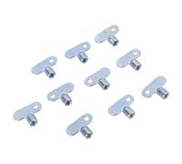 10pcs radiatore rubinetto idraulico pale radiatore radiatore radiatore valvole di scarico chiavi quadrate per la pulizia facile da usare accessori