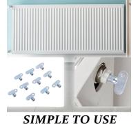 10Pcs Radiatori Esausto Valvole Quadrato Chiave Radiatori Spurgo