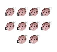 10PCS Realistico Coccinelle Forcine Per Ragazze Ragazzi Partito Scuola Resina Accessori Per Capelli Decorazione Dei Capelli Clip Per Trec
