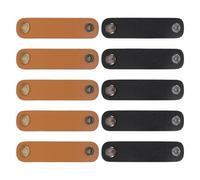 10Pcs Regolabile Sciarpa Chiusure Pulsante Morbido PU Materiali per Scialli Camicette Regalo Moda Sciarpa Titolari Accessorio