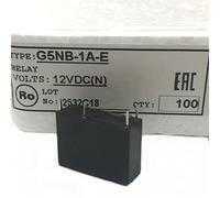 10PCS Relè di potenza G5NB-1A-E-12VDC G5NB-1A-E-DC12V G5NB-1A-E-12V G5NB-1A-E 12VDC 5A 4Pin KHzIgRdY