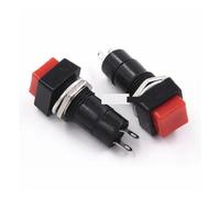 10PCS Reset Switch PBS-12B OFF-(ON) Normally open no locked 250VAC 1A Push Button