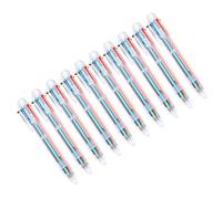 10pcs Retrattile Multicolor Pen 10 Color-in-1 Ballpoint Ballpoint Multicolore Per La Scrittura Journaling Drawing Meeting Record Penna