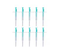 10pcs RFID Microchip Implant Kit 1.4x8mm Universal Standard ISO 134.2KHz ICAR Certified Pet ID Microchip Tags