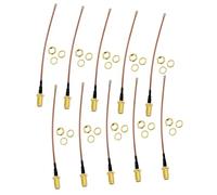 10Pcs RG-178 RF U.FL IPEX IPX Mini PCI a SMA Femmina Pigtail Antenna Cavo 4" Lunghezza