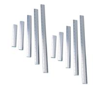 10pcs righello dritto portatile multicolore righello in alluminio durevole