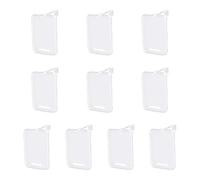 10pcs Riutilizzabile PP Card Storage Separatori Per Accessori Da Gioco Da Tavolo E Raccolta Di Viaggio Trasparente