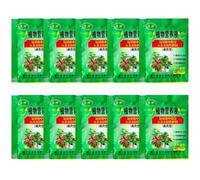 10pcs rooting polvere per talee vegetali, polvere solubile in naftaleneacetica ormone delle radici per trapianti e gestione degli alberi, 10g