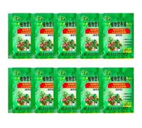 10pcs rooting polvere per talee vegetali, polvere solubile in naftaleneacetico ormone radicolare per trapianti e gestione degli alberi, 10g, ormone delle radici