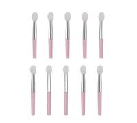 10pcs Rossetto Pennelli 10 Silicone Tip Applicatori Compatto Viaggio Essenziale Per Preciso Applicazione Cosmetica Lip Makeup Brush