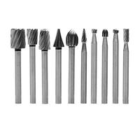 10pcs Rotary File Elettrico Rettifica Lucidatura per Testa Incisione Cutter Anche Legno Lavorazione Del Legno File Set