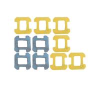 10Pcs Rubbing Mop Pads for 298 Window Cleaning Robot Accessories Rag Microfiber Material Wet Cleaning+Dry JN