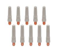 10PCS Saldatura Scorie Filo per Alimentazione Punte Rivestito Torch