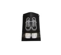 10pcs Scarpe Borse di Stoccaggio Antipolvere Armadio Organizzatore Non Tessuto Portatile Tasca Da Viaggio Abbigliamento Borsa Scarpe Scopo Multi Classified, Nero , S-1pcs