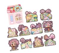 10pcs Scrapbooking Sticker Decorativo Scenica Resistente All'acqua Per Animali Domestici Lapop La Porta Del Diario Del Laptop Case Album Kids Craft Sticker