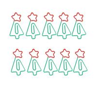 10Pcs Scuola Segnalibri Titolare File Morsetto Clip di File Decorativo Note Stazionarie Adorabile Clip di Carta Adorabile