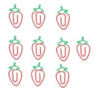 10Pcs Scuola Segnalibri Titolare File Morsetto Clip di File Decorativo Note Stazionarie Adorabile Clip di Carta Adorabile