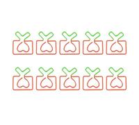 10Pcs Scuola Segnalibri Titolare File Morsetto Clip di File Decorativo Note Stazionarie Adorabile Clip di Carta Adorabile