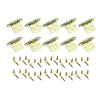 10Pcs Semi Nascosto Armadio Cucina Cerniere Hardware Decorativo Antico Chiusura Armadio Antico Chiusura