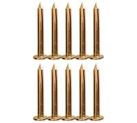 10pcs/set 3/5/7/8/10 Cm Segnali Rilevamento Delle Unghie In Acciaio Per Misure Misurazione Marchio Confine Stakes Stakes Metal Surveying Steel Cross