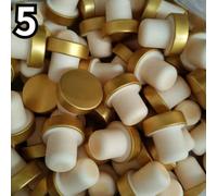 10pcs / Set a Forma di T Gomma Tappi Bottiglia Vino Sigillatura Spine 19.5mm