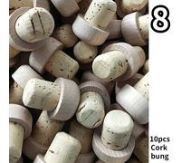 10pcs / Set a Forma di T Gomma Tappi Bottiglia Vino Sigillatura Spine 19.5mm