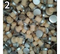 10pcs / Set a Forma di T Gomma Tappi Bottiglia Vino Sigillatura Spine 19.5mm