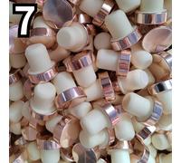 10pcs / Set a Forma di T Gomma Tappi Bottiglia Vino Sigillatura Spine 19.5mm