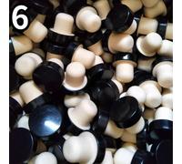10pcs / Set a Forma di T Gomma Tappi Bottiglia Vino Sigillatura Spine 19.5mm