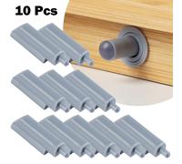 10pcs / Set Armadietto Ganci Ammortizzatori Respingenti Cassetto Morbido Close