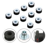 10Pcs Set Bulloni Con Boccole In Gomma Per Honda E Suzuki Carenature Moto