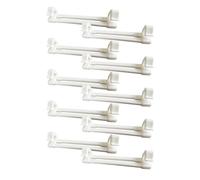 10pcs/set Infantile Clip Con Fibbia Netta A Nonno Design Sicuro Per Baby Setsup E Supporto Netto Regolabile Per Distacco