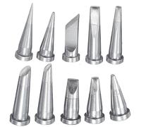 10pcs / Set Saldatore Punta Kit for Weller-WSD81 WD1000 WSP80 WP80 Lt-Tips