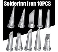 10pcs / Set Saldatura Ferro Punta Kit for Weller-WSD81 WD1000 WSP80 WP80 Lt-Tips