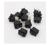10PCS Ship Type Switch 15 * 21mm 3PIN SPST ON/OFF Boat Rocker Switch 6A/250V 10A/125V 15X21