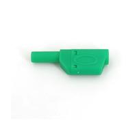 10Pcs Shrouded Fully Insulated 4mm Male Stackable Plug Connector CZAOINCU(Green)