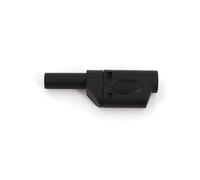 10Pcs Shrouded Fully Insulated 4mm Male Stackable Plug Connector NWPNLXEA(Black)