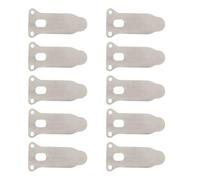 10Pcs Silenzioso Olio Compressore D'aria Pompa Testa Valvola Piastre per Pistone Parti Macchine A-I Tipi Sostituzione