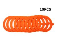 10pcs Silicone Ricambio Guarnizione Ermetico di Gomma Anelli for Jar Coperchi