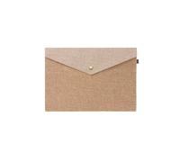 10pcs Simple A4/A5 Canvas Felt File Briefcase Paper Holder Document Bag Folder Portable Organizer Stationery Office Supply Per Scrivania