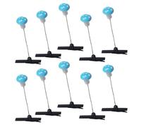 10pcs Simulazione Piante Clip per Capelli Colorati Impugnature Per Capelli Alla Moda Barrettes Copricapo Gioielli Per Gli Amanti della Moda