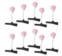 10pcs Simulazione Piante Clip per Capelli Colorati Impugnature Per Capelli Alla Moda Barrettes Copricapo Gioielli Per Gli Amanti della Moda