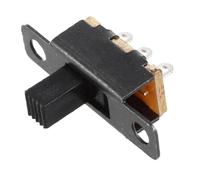 10PCS Slide Switch -power Toggle Switch Single and Double-row Direct-inserted Horizontal Sliding Second Gear Third Gear(SS-12F15)
