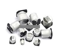 10pcs SMD 6.3V 10V 16V 25V 35V 50V Aluminum Electrolytic Capacitor 1UF 2.2UF 10UF 22UF 33UF 47UF 100UF 220UF 330UF 470UF 1000UF NWPNLXEA(25V2200UF 10PCS)