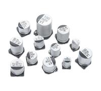 10PCS SMD Aluminum Electrolytic Capacitor 25V 10UF 22UF 33UF 47UF 68UF 100UF 220UF 330UF 1000UF EKFBQBGW(25V 68UF 6.3X5.4)